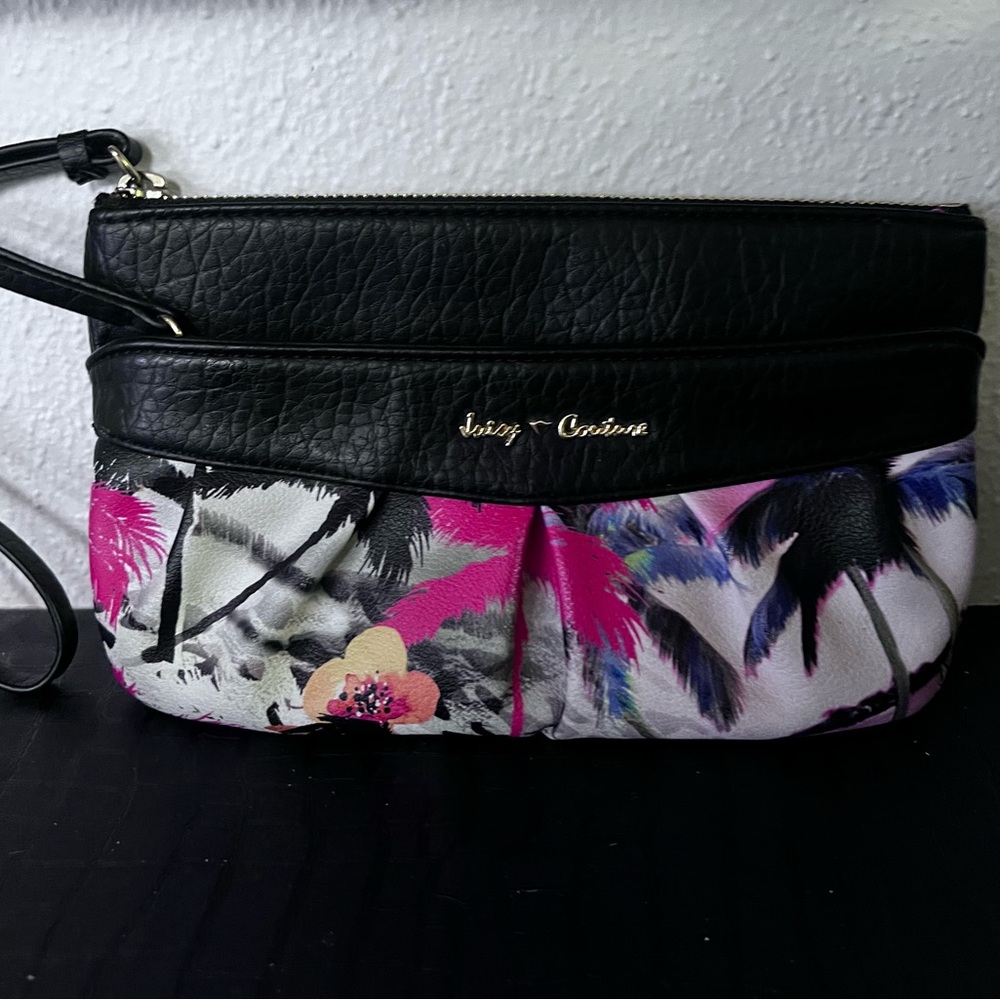 Juicy Couture Black and Pink Women's Bag